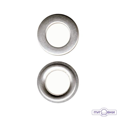 64721 Люверс  сер. плоский ГР