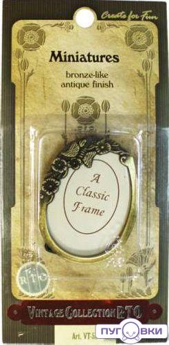 VT-53 Рамочка винтаж 'Миниатюры'
