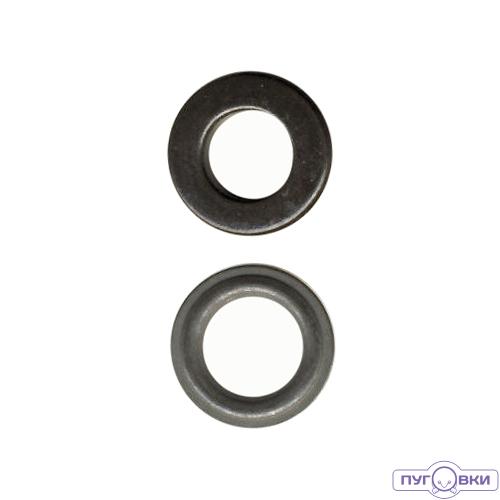 64724 Люверс  чернен. плоский ГР