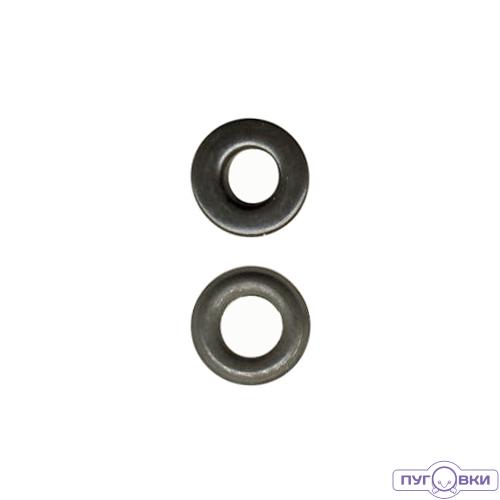 64684 Люверс  чернен. плоский ГР