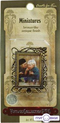 VT-54 Рамочка винтаж 'Миниатюры'